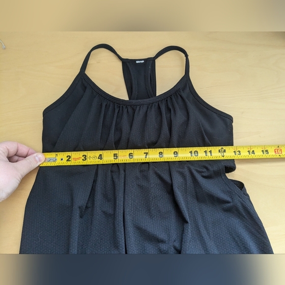 Lululemon No Limit Tank Black No Size Dot Looks Like A 6 - Picture 11 of 12